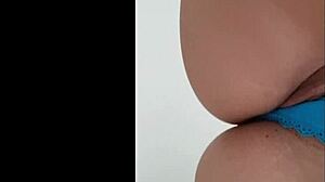 Latina Teen Showing Big Ass Up Close Homemade