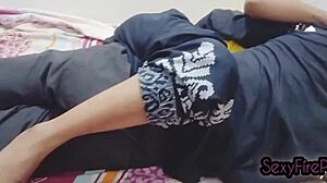 Her intense craving makes her demand my cock for amateur anal sex.