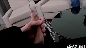 Friendly oral exchange between companions