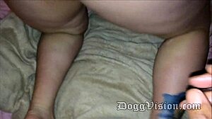 POV double creampie in anal with BBW met on POF at 3am