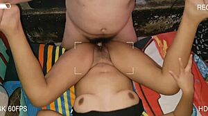 Hey, I’m banging my horny stepsister on hidden cam real quick!