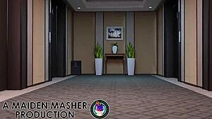 honoka experiences deep throat and anal in suggestive anime