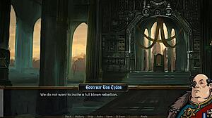 Warhammer 40K Inquisitor Trainer Continues. Maturation Training Heats Up with Redhead Lesbian Action!