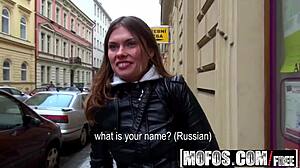 Mofos features Irina in public pickup, skinny teen desperate for outdoor POV sex. Her natural tits shine in this raw tape.