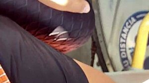 Mature Peruvian Flashes On Lima Streets