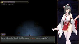 Exorcist onmyoji part 1 features intense big tits action in anime style