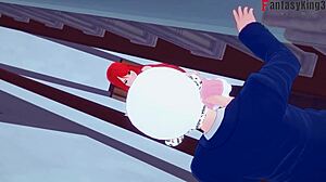 i watch kushina uzumaki get fucked and sarada uchiha gets jelous in full hentai movie.