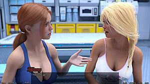 Feeling Jealous in Space Game with Big Cock