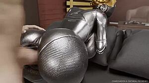 Ballarina från Atomic Heart knullar hårt i POV