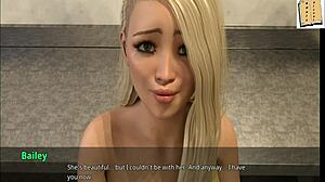 Jamie and Shauna flaunt new butt plugs in wild 3D action.