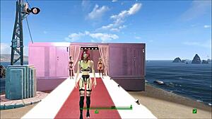 i'm loving this fallout 4 sexy lingerie fashion, it's so hot and stuff.