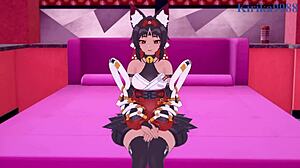 zhu yuan and nekomiya mana in intense 3d hentai sex from zenless zone zero