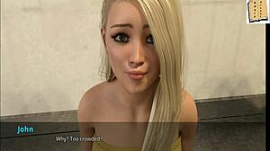 Jamie and Shauna flaunt new butt plugs in wild 3D action.