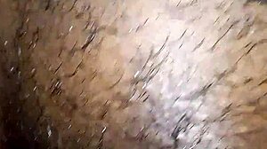 Ebony Housewife Quick Sex with Neighbor, Hairy Wet Pussy