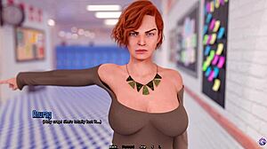 Hot Teacher Gives Handjob After Foot Massage!