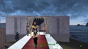 i'm loving this fallout 4 sexy lingerie fashion, it's so hot and stuff.