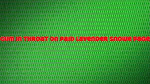 페이시트 플레이 중에 목구멍으로 맥박치는 정액이 그리워