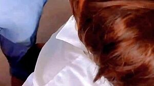 Estudiante prostituta mexicana anal hardcore chupando follando culo corrida después de clases