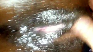 ebony wife does it all with big cock 😏