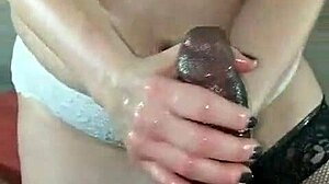 TysonsBigBlackCock and SxyDani Stroke Huge Shaft in Close-Up Vid