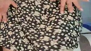 Teen webcam star dances to reggaeton beats