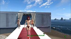 i'm loving this fallout 4 sexy lingerie fashion, it's so hot and stuff.