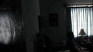 My cousin fucks me passionately while her parents are home.