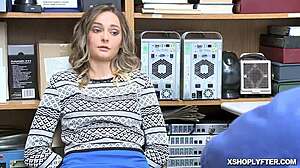 Jason Feeds Aften Opal His Huge Cock In Deepthroat At Work