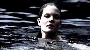 Is that supernatural sexy bikini girl swimming?