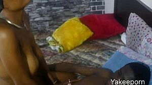 Yakee horny pussy got fucked by huge big black cock moaning 😍