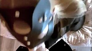 Blonde With Small Tits Sucks Huge Cock Deep And Hard!