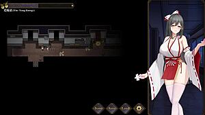 Exorcist onmyoji part 1 features intense big tits action in anime style