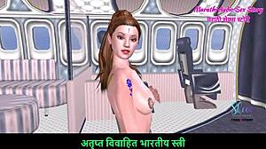 Hey, watch this cute teen girl stripping nude in the airplane for sexy poses?