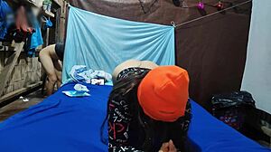 Stepmom Begs Stepson to Fuck Her Deep.