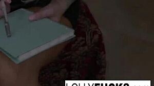 bombshell l ink helps him with her big tits pussy