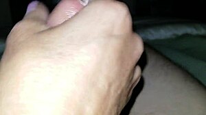 Want to see an amateur oiled handjob with lots of precum?