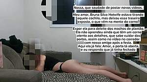 bruna silva returns as hotwife for cuckold voyeur