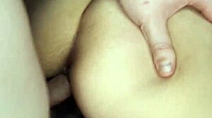 Brunette Teen Fucks Stranger and Gets Cum on Tits!