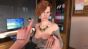 Hot Teacher Gives Handjob After Foot Massage!