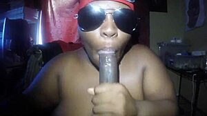 Anime Nerd Sucking Dick, Deepthroat Sloppy Big Black Cock