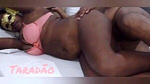 Latina ebony's big natural tits and ass.