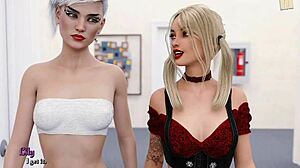 Wow! Diks Watch Walk of Shame in 3D Erotic Scene