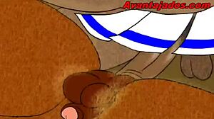 Brazilian gay cartoon with well-hung gods in action 😏