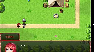 harem in another world harem hentai game ep 1 seducing the hot redhead popular girl