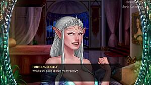 Princess Serena summons her copy to please all my needs.