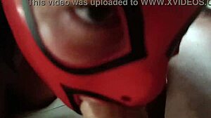 Sexy milf laura sucks monster cock in heels pov