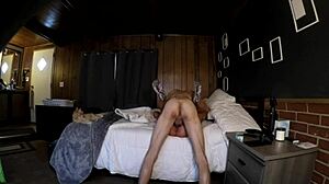 Tan Big Butt Milf Gets Pleasured And Fucked From Behind With Monster Cock