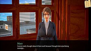 in my new family, the anime characters have big tits and ass for sex scenes