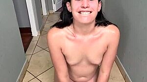 getting piss facial after stripping clothes