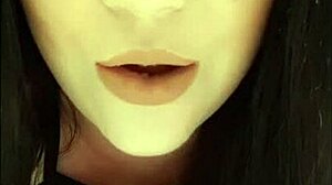 stare into harmony reigns' pretty blue eyes and accent